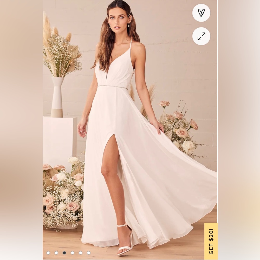 Lulu’s bridal or prom dress